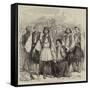 Greek Brigands Brought Prisoners to Athens-null-Framed Stretched Canvas