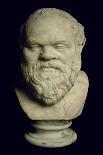 Bust of Socrates-Greek-Framed Giclee Print