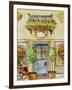 Greek Caf? IV-Danielle Harrington-Framed Art Print