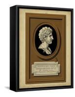 Greek Cameo I-B. Picart-Framed Stretched Canvas