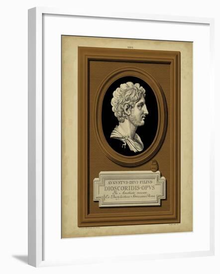 Greek Cameo I-B. Picart-Framed Art Print