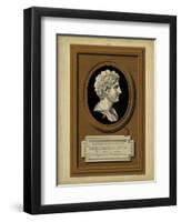 Greek Cameo I-B. Picart-Framed Art Print