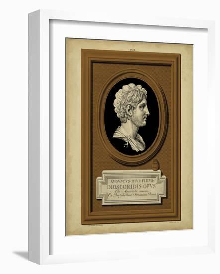 Greek Cameo I-B. Picart-Framed Art Print