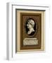 Greek Cameo II-B. Picart-Framed Art Print