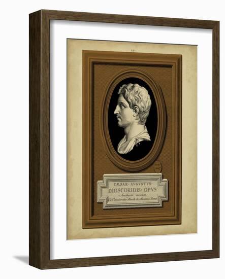 Greek Cameo II-B. Picart-Framed Art Print