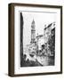 Greek Canal, Venice, 1930-JF Barry Pittar-Framed Giclee Print