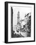Greek Canal, Venice, 1930-JF Barry Pittar-Framed Giclee Print