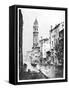 Greek Canal, Venice, 1930-JF Barry Pittar-Framed Stretched Canvas