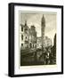 Greek Church and Canal, Venice-null-Framed Giclee Print