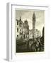 Greek Church and Canal, Venice-null-Framed Giclee Print