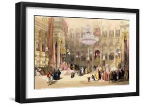 Greek Church of the Holy Sepulchre, Jerusalem, April 11th 1839-David Roberts-Framed Giclee Print