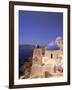 Greek Church, Santorini, Greece-Walter Bibikow-Framed Photographic Print