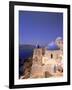 Greek Church, Santorini, Greece-Walter Bibikow-Framed Photographic Print