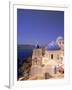 Greek Church, Santorini, Greece-Walter Bibikow-Framed Photographic Print