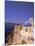 Greek Church, Santorini, Greece-Walter Bibikow-Mounted Photographic Print