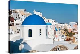 Greek Church-yanc-Stretched Canvas