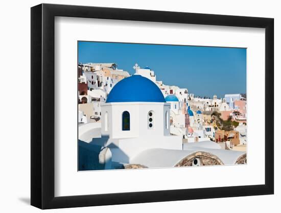 Greek Church-yanc-Framed Photographic Print