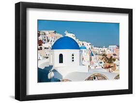 Greek Church-yanc-Framed Photographic Print