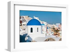 Greek Church-yanc-Framed Photographic Print