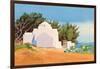 Greek Church-Robert Tyndall-Framed Giclee Print