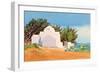 Greek Church-Robert Tyndall-Framed Giclee Print