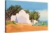 Greek Church-Robert Tyndall-Stretched Canvas