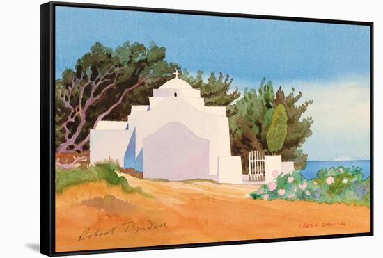 Greek Church-Robert Tyndall-Framed Stretched Canvas