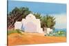 Greek Church-Robert Tyndall-Stretched Canvas