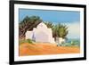 Greek Church-Robert Tyndall-Framed Giclee Print