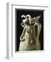 Greek Civilization, Attic Clay Oinochoe with Female Figures and Lotus Flowers-null-Framed Giclee Print