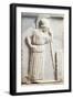 Greek Civilization, Bas-Relief Depicting Mourning Athena Standing in Front of Stele-null-Framed Giclee Print