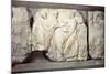 Greek Civilization, Bas-Relief Frieze by Phidias, from South Side of Parthenon, Pentelic Marble-null-Mounted Giclee Print