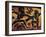 Greek Civilization, Black-Figure Pottery, Attic Vase Depicting Clash Between Two Warriors-null-Framed Giclee Print