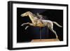 Greek Civilization, Bronze Statue of Boy Riding Horse known as Horse and Jockey from Artemision-null-Framed Giclee Print