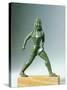 Greek Civilization, Bronze Statue of Child Running, from Dodona, 525 B.C.-null-Stretched Canvas