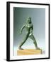 Greek Civilization, Bronze Statue of Child Running, from Dodona, 525 B.C.-null-Framed Giclee Print