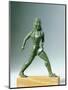 Greek Civilization, Bronze Statue of Child Running, from Dodona, 525 B.C.-null-Mounted Giclee Print