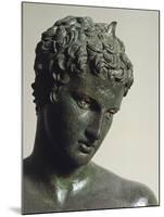 Greek Civilization, Bronze Statue of Youth, from Marathon, Greece, Detail-null-Mounted Giclee Print