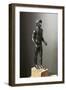 Greek Civilization, Bronze Statuette of Young Athlete-null-Framed Giclee Print