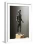 Greek Civilization, Bronze Statuette of Young Athlete-null-Framed Giclee Print