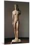 Greek Civilization, Colossal Marble Statue of Kouros, from Cape Sounion, Greece-null-Mounted Giclee Print