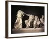 Greek Civilization, Demeter and Iris by Phidias, from East Gable of Parthenon in Athens-null-Framed Giclee Print