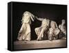 Greek Civilization, Demeter and Iris by Phidias, from East Gable of Parthenon in Athens-null-Framed Stretched Canvas