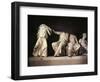 Greek Civilization, Demeter and Iris by Phidias, from East Gable of Parthenon in Athens-null-Framed Giclee Print