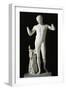 Greek Civilization, Diadumenos by Polyclitus, Roman Marble Copy, from Delos, Greece-null-Framed Premium Giclee Print