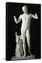 Greek Civilization, Diadumenos by Polyclitus, Roman Marble Copy, from Delos, Greece-null-Framed Stretched Canvas