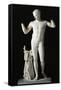 Greek Civilization, Diadumenos by Polyclitus, Roman Marble Copy, from Delos, Greece-null-Framed Stretched Canvas