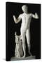 Greek Civilization, Diadumenos by Polyclitus, Roman Marble Copy, from Delos, Greece-null-Stretched Canvas