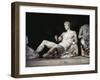 Greek Civilization, Dionysus or Theseus by Phidias, from East Gable of Parthenon in Athens-null-Framed Giclee Print