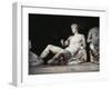 Greek Civilization, Dionysus or Theseus by Phidias, from East Gable of Parthenon in Athens-null-Framed Giclee Print